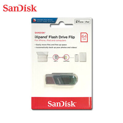 SanDisk iXPAND FLASH DRIVE FOR IPHONE, IPAD and computers