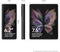 Samsung Galaxy Z Fold 3 Factory Unlocked Android Cell Phone Smartphone Tablet 2-in-1 Foldable Dual Screen Under Display Camera 256GB Storage, Phantom Black
